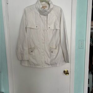 Women's White Michael Kors Jacket Xl